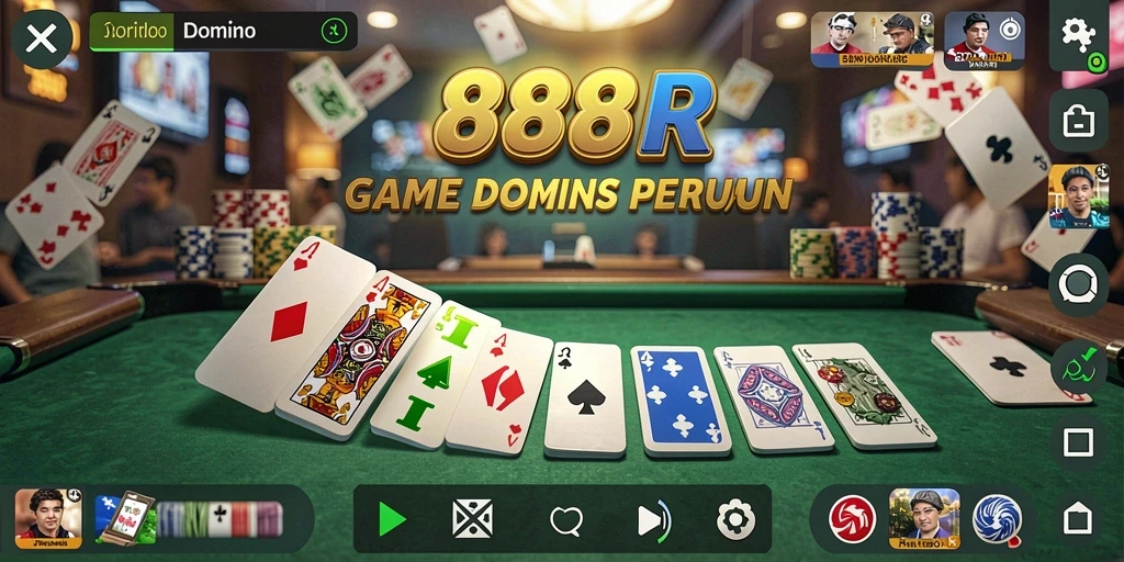 Tampilan gameplay utama 888R yang seru dan interaktif.