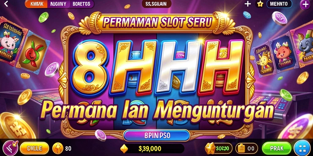 Tampilan gameplay Slot 8HHH yang menarik dan seru.
