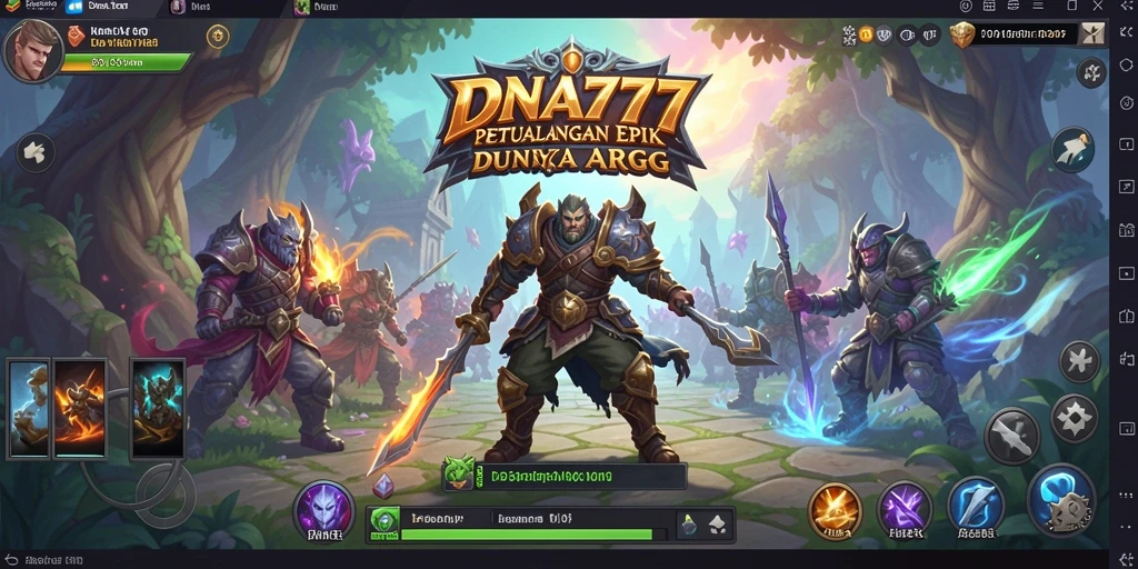 Tangkapan layar dari gameplay DNA777 yang menegangkan dan penuh aksi.
