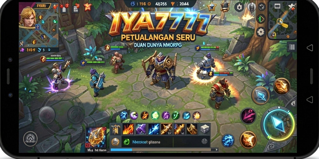 Tampilan gameplay IYA777 dengan karakter dan dunia yang menakjubkan.