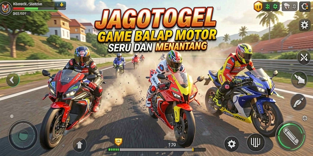 Gameplay seru di JAGOTOGEL dengan balapan yang menegangkan.