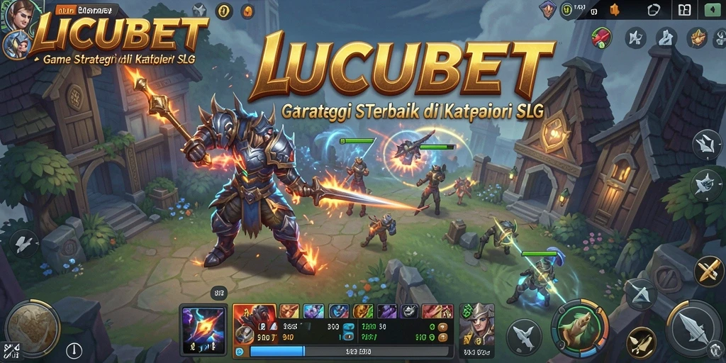 Tampilan utama gameplay LUCUBET dengan strategi luar biasa.
