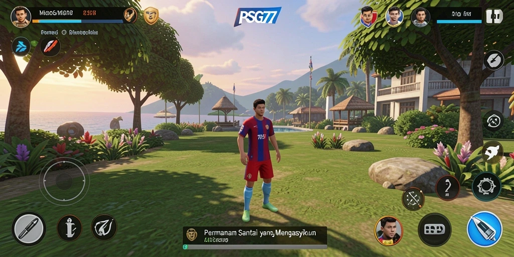 Tampilan gameplay PSG77 yang menawan dan menyenangkan.