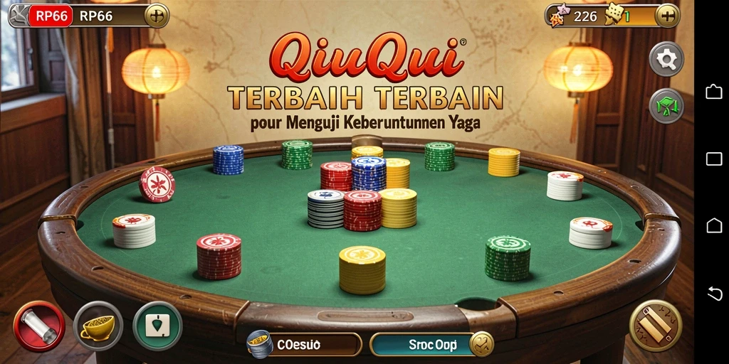 Tampilan screenshot game QiuQiu RP66 dengan aksi seru.