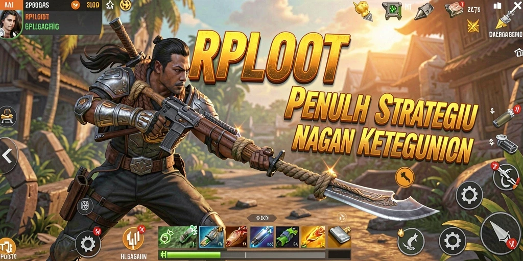 Tampilan gameplay RPLOOT yang penuh aksi seru dan menegangkan.