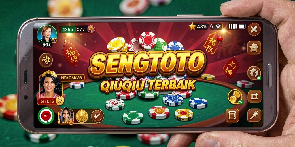 Tampilan gameplay QiuQiu yang seru dan menyenangkan.