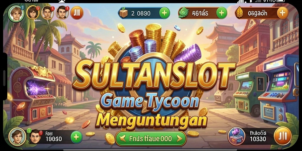 Tampilan gameplay SULTANSLOT dengan desain kasino yang menarik.