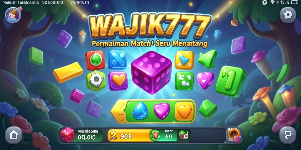 Tampilan gameplay WAJIK777 yang penuh warna dan menarik.